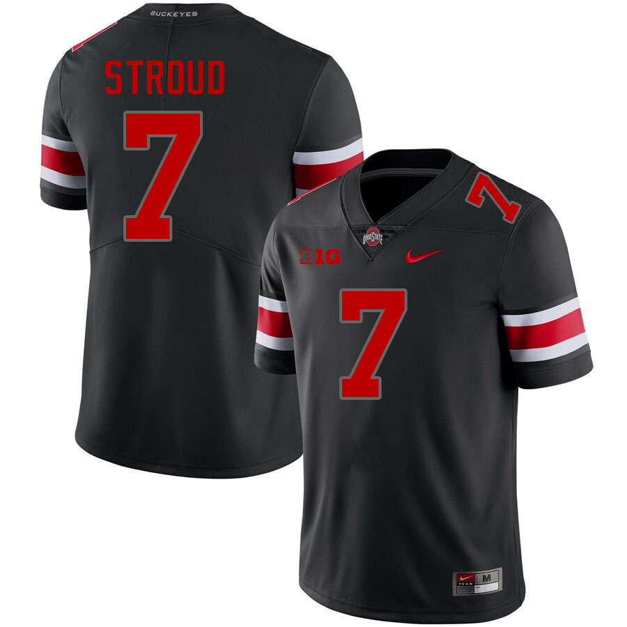 C.J. Stroud Ohio State Buckeyes Jersey College Football Uniforms-Blackout